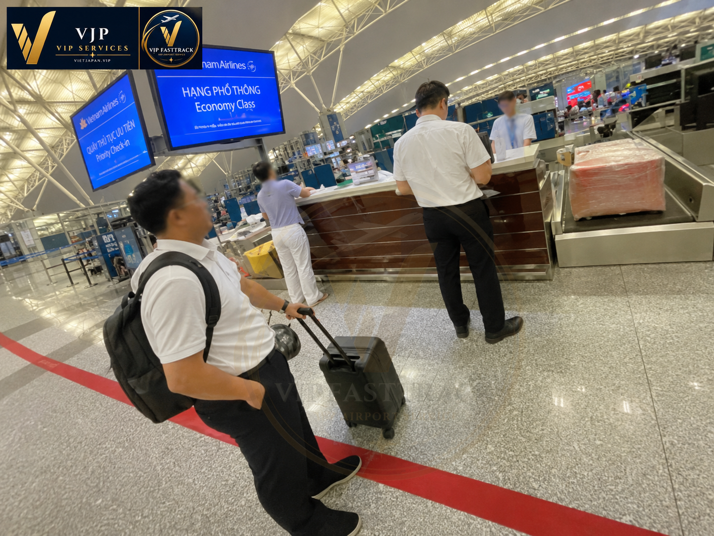 Tan Son Nhat Airport departure support for international travelers